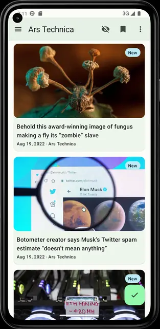 Screenshot 1 of Feeder