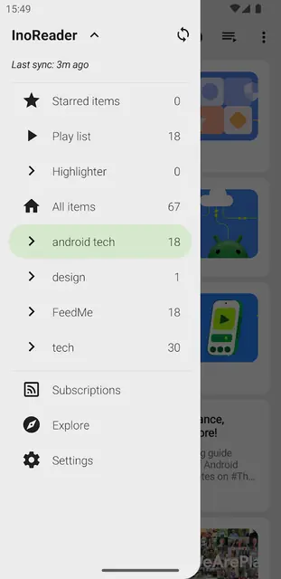 Screenshot 1 von FeedMe