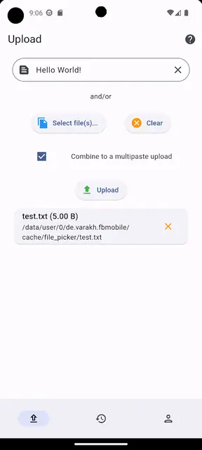 Screenshot 3 von FileBin