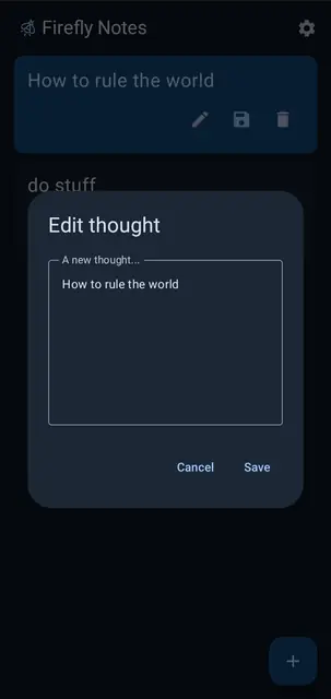 Screenshot 3 of FireflyNotes