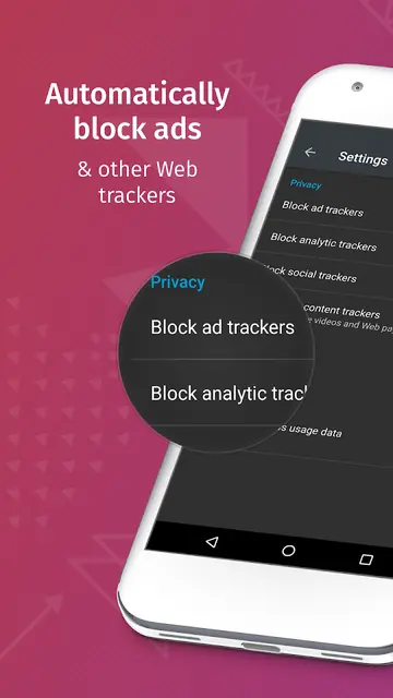 Screenshot 1 of Firefox Klar