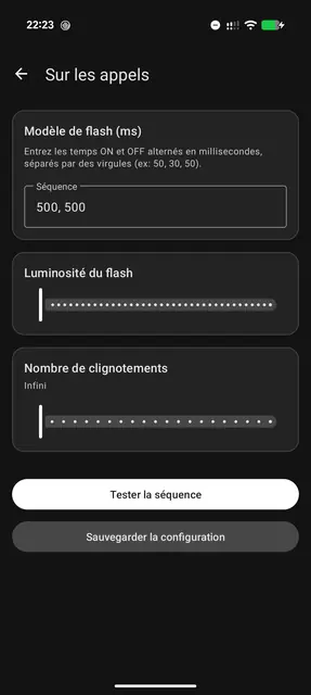 Screenshot 4 of Flash Alert (Calls & SMS)