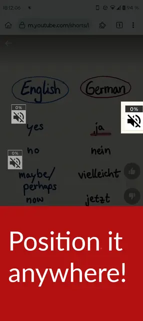 Screenshot 3 von Floating Mute
