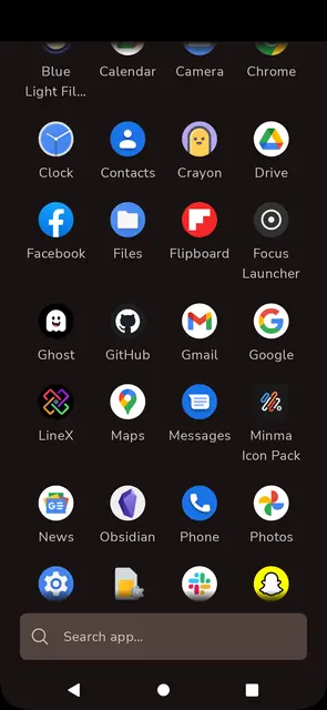 Screenshot 2 von Focus Launcher