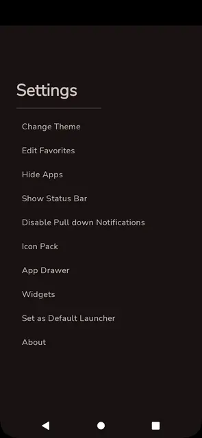 Screenshot 3 von Focus Launcher