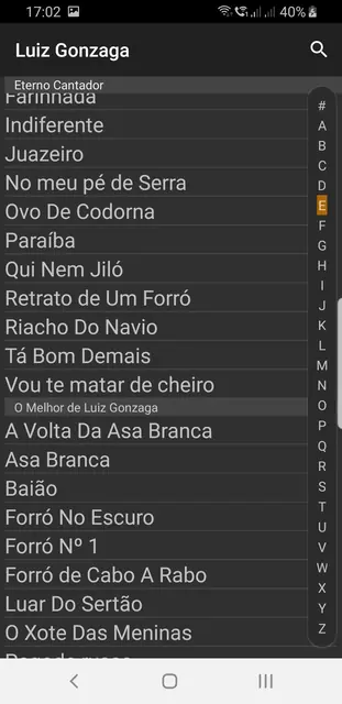 Screenshot 2 of Forro Lyrics