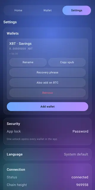 Screenshot 4 of Fortis Wallet