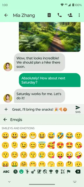 Screenshot 2 von Fossify Keyboard Beta