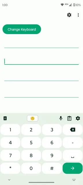 Screenshot 3 von Fossify Keyboard Beta