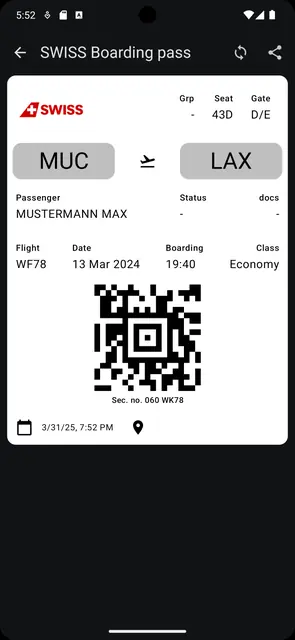 Screenshot 3 von FossWallet