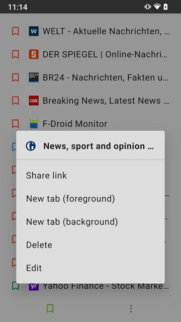 Screenshot 3 of FREE Browser
