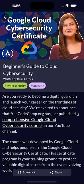 Screenshot 2 of freeCodeCamp
