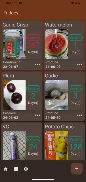 Screenshot 1 of Fridgey