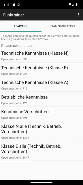 Screenshot 1 von Funktrainer