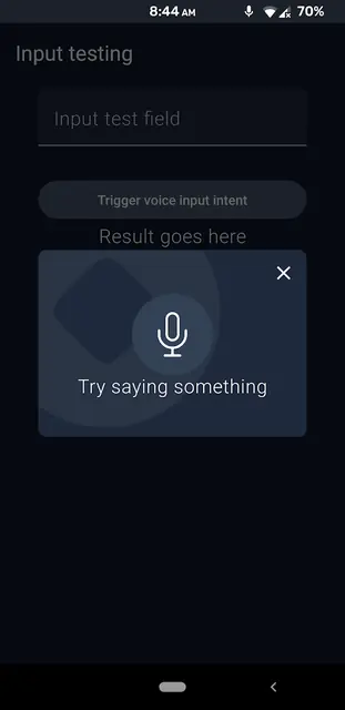 Screenshot 1 von FUTO Voice Input