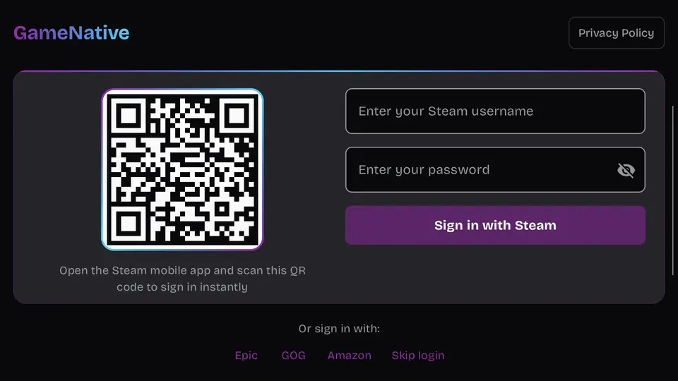 Screenshot 1 of GameNative