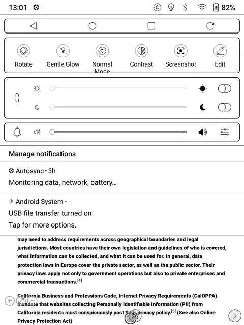 Screenshot 2 of Gentle Glow: Onyx BOOX