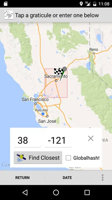 Screenshot 2 von Geohash Droid