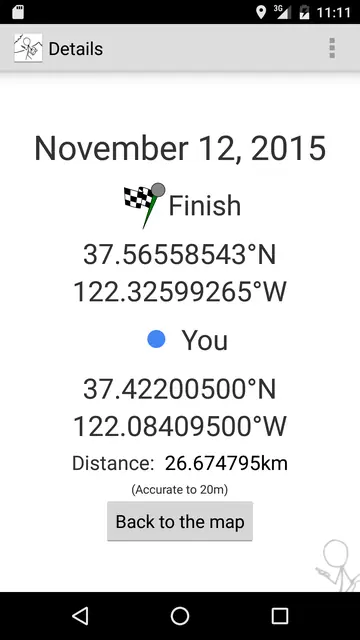 Screenshot 3 von Geohash Droid