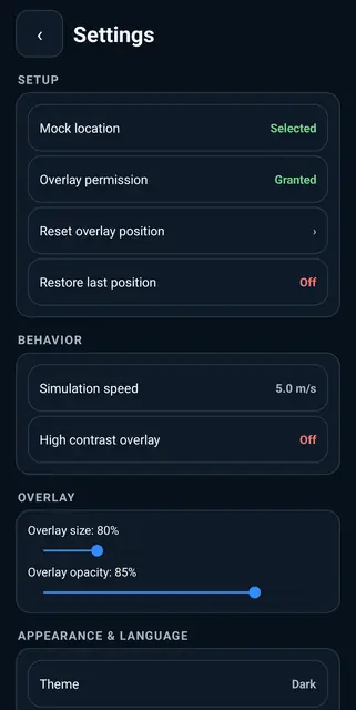 Screenshot 4 von GeoJoystick
