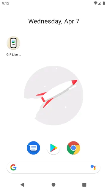 Screenshot 1 of GIF Live Wallpaper
