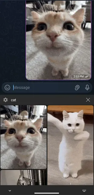 Screenshot 1 von GifBoard