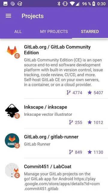 Screenshot 2 of GitFox