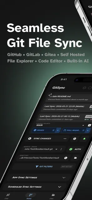Screenshot 1 von GitSync
