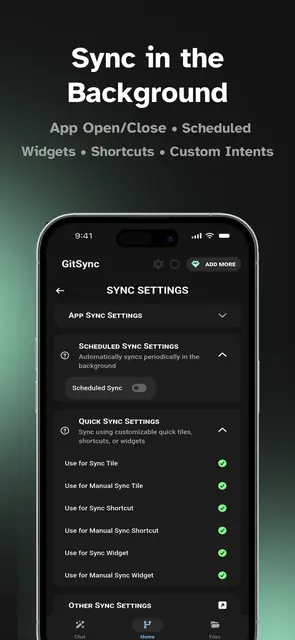 Screenshot 4 von GitSync