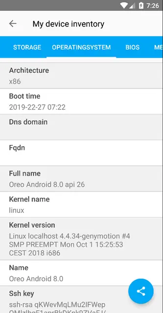 Screenshot 3 of GLPI Agent