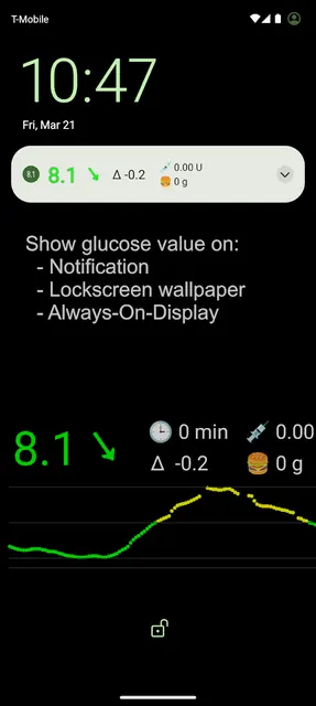 Screenshot 3 von GlucoDataHandler