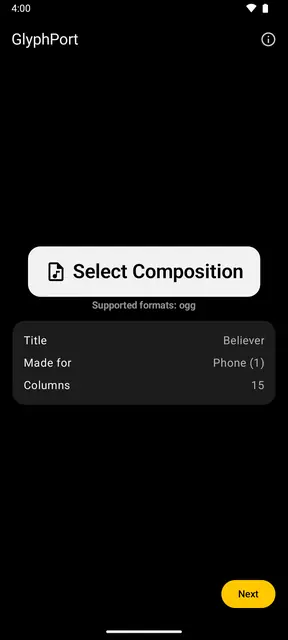Screenshot 1 of GlyphPort