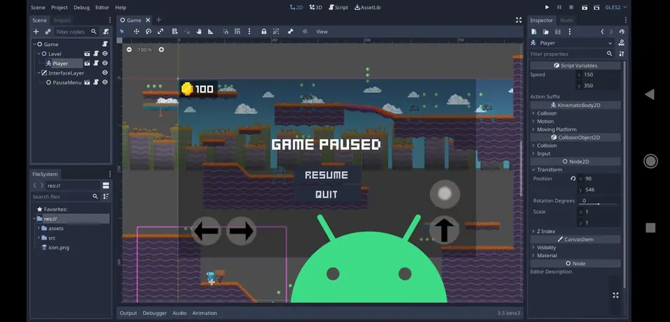 Screenshot 4 von Godot Engine 4 (release)