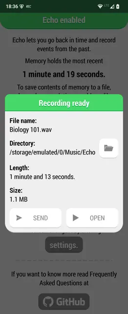 Screenshot 2 of good-echo