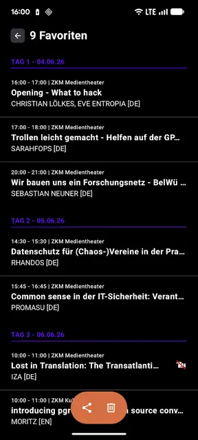 Screenshot 3 of GPN 2026 Schedule