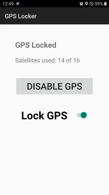 Screenshot 1 von GPS Locker