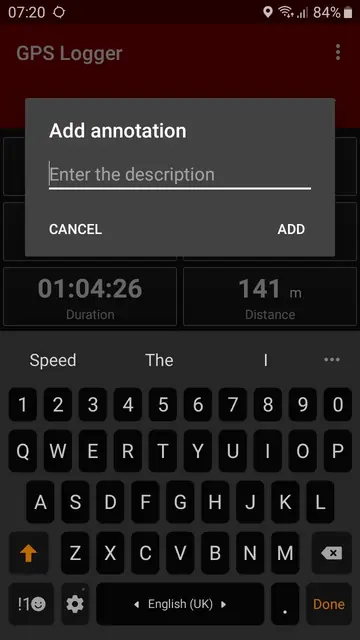Screenshot 4 von GPS Logger