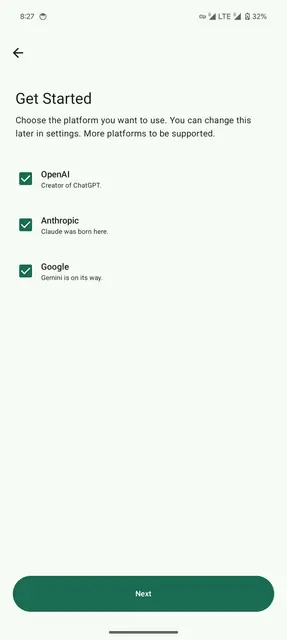 Screenshot 2 von GPTMobile