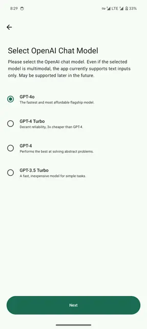 Screenshot 4 von GPTMobile