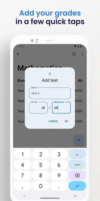 Screenshot 3 von Graded - Grade tracker