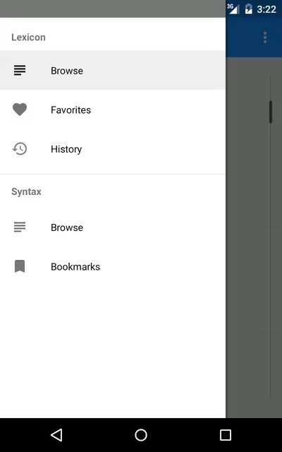 Screenshot 4 of Greek Reference