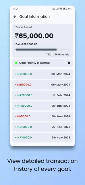 Screenshot 2 of GreenStash: Track Your Savings