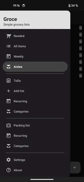 Screenshot 1 of Groce