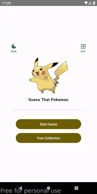 Screenshot 2 of GuessThatPokemon