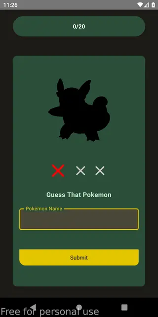 Screenshot 3 of GuessThatPokemon