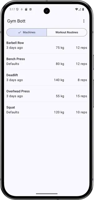 Screenshot 1 of Gym Bott
