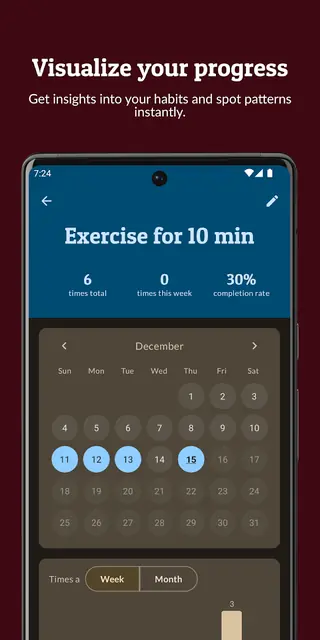 Screenshot 3 of Habit Builder