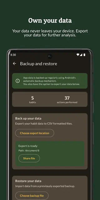 Screenshot 4 of Habit Builder