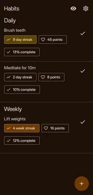 Screenshot 1 of Habit-Maker