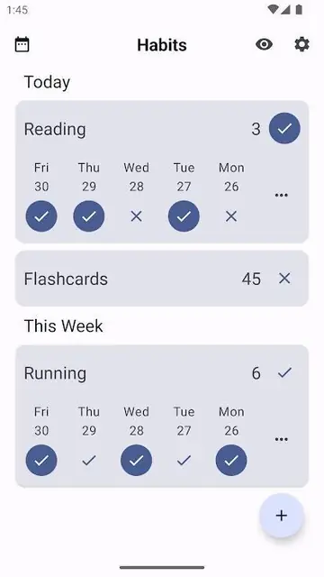 Screenshot 1 of Habits